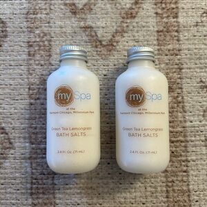 NEW My Spa Green Tea Lemongrass Bath Salts - 2.4 fl. oz.